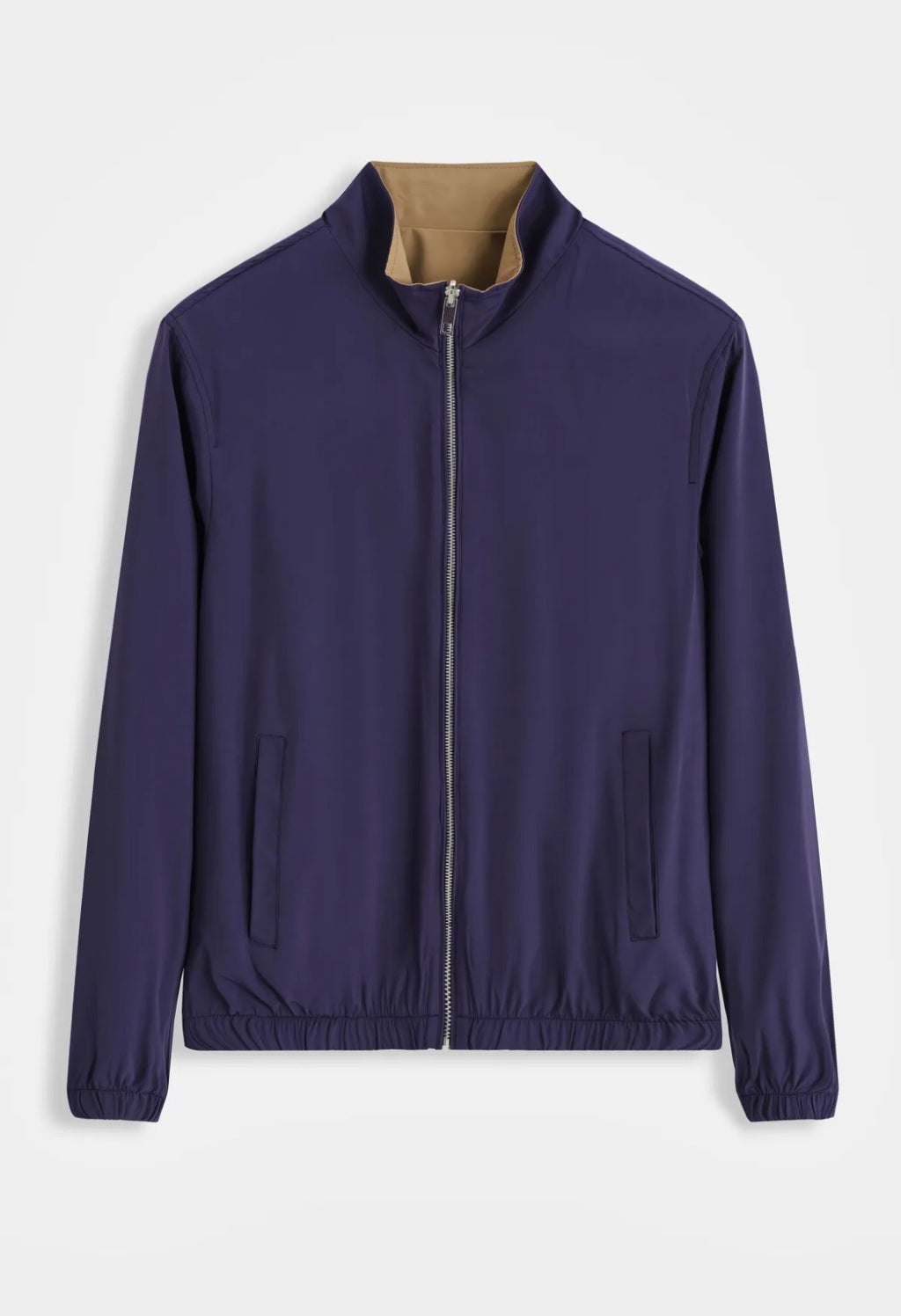 Veste réversible navy/taupe