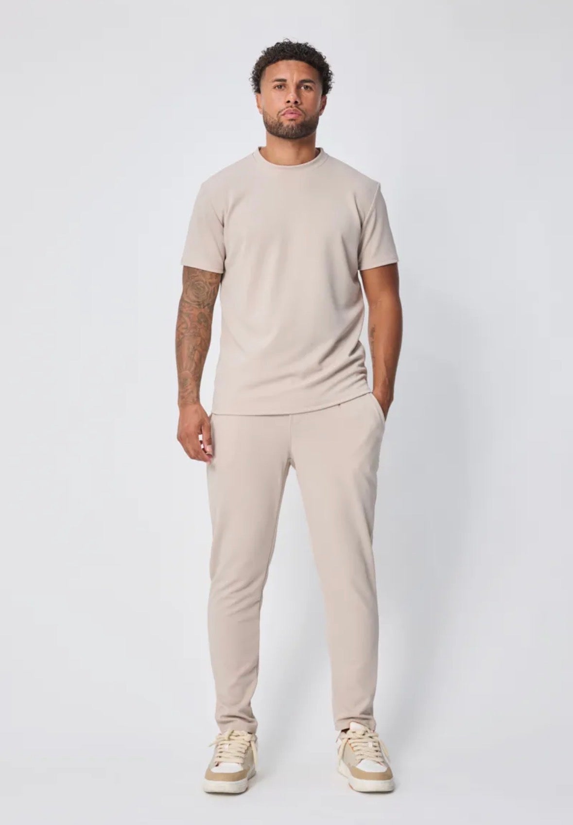 Ensemble été beige