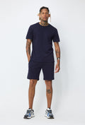 Ensemble navy (short+t-shirt)