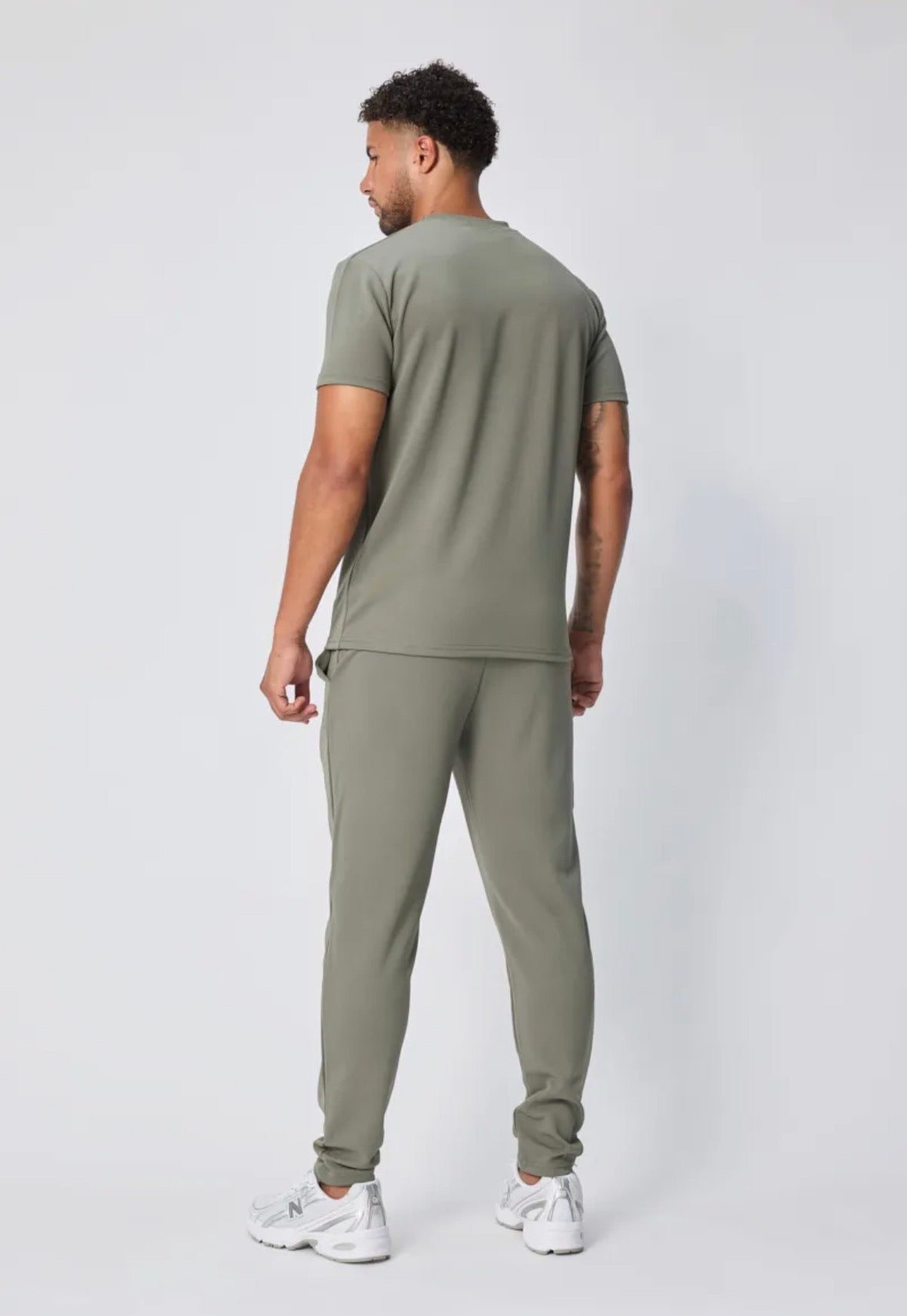 Ensemble été kaki