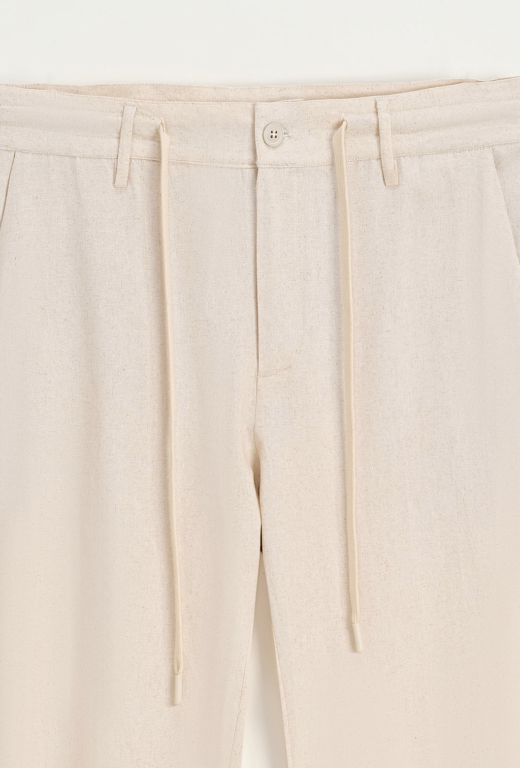 Pantalon beige lin