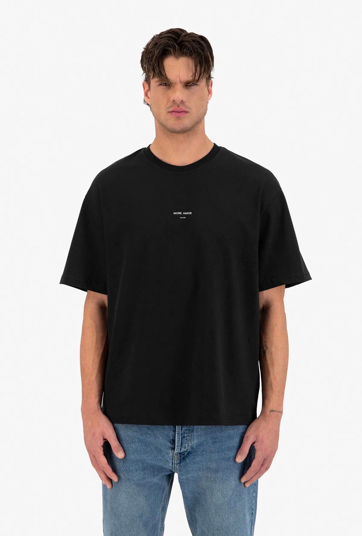 T-shirt MORE AMOR black