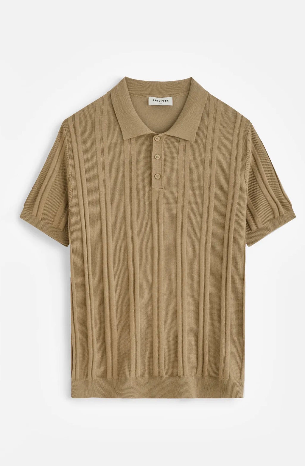 Polo camel rainuré