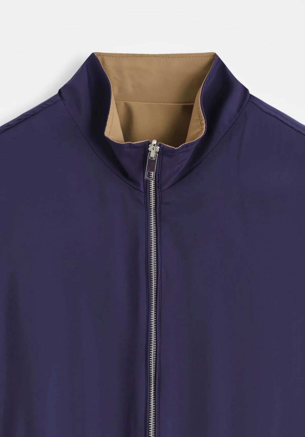 Veste réversible navy/taupe