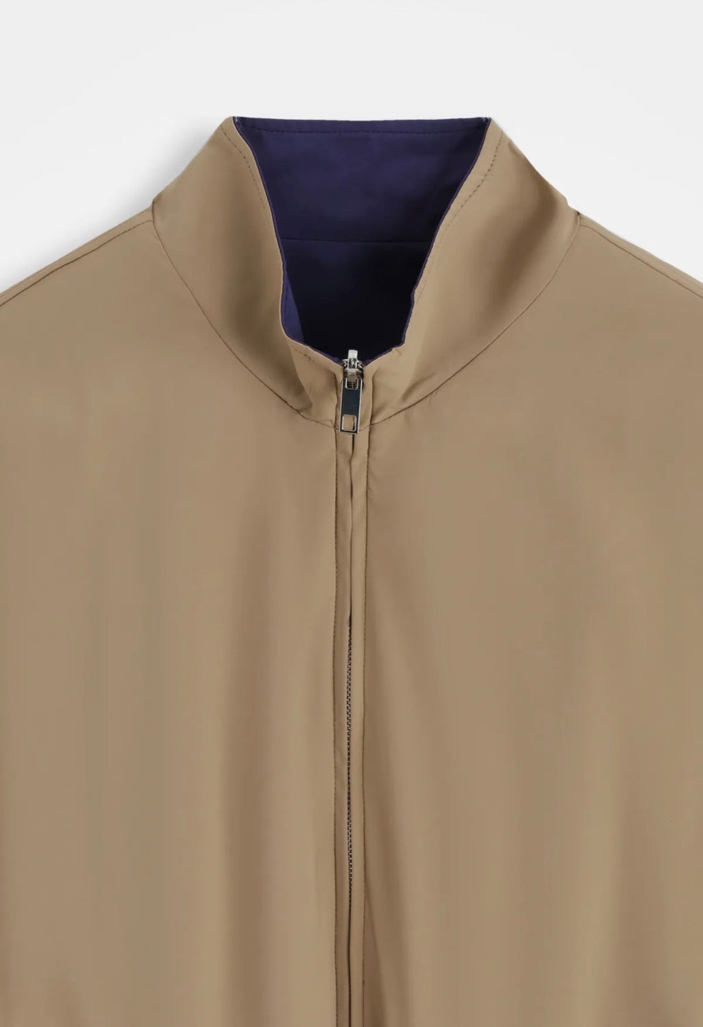 Veste réversible navy/taupe