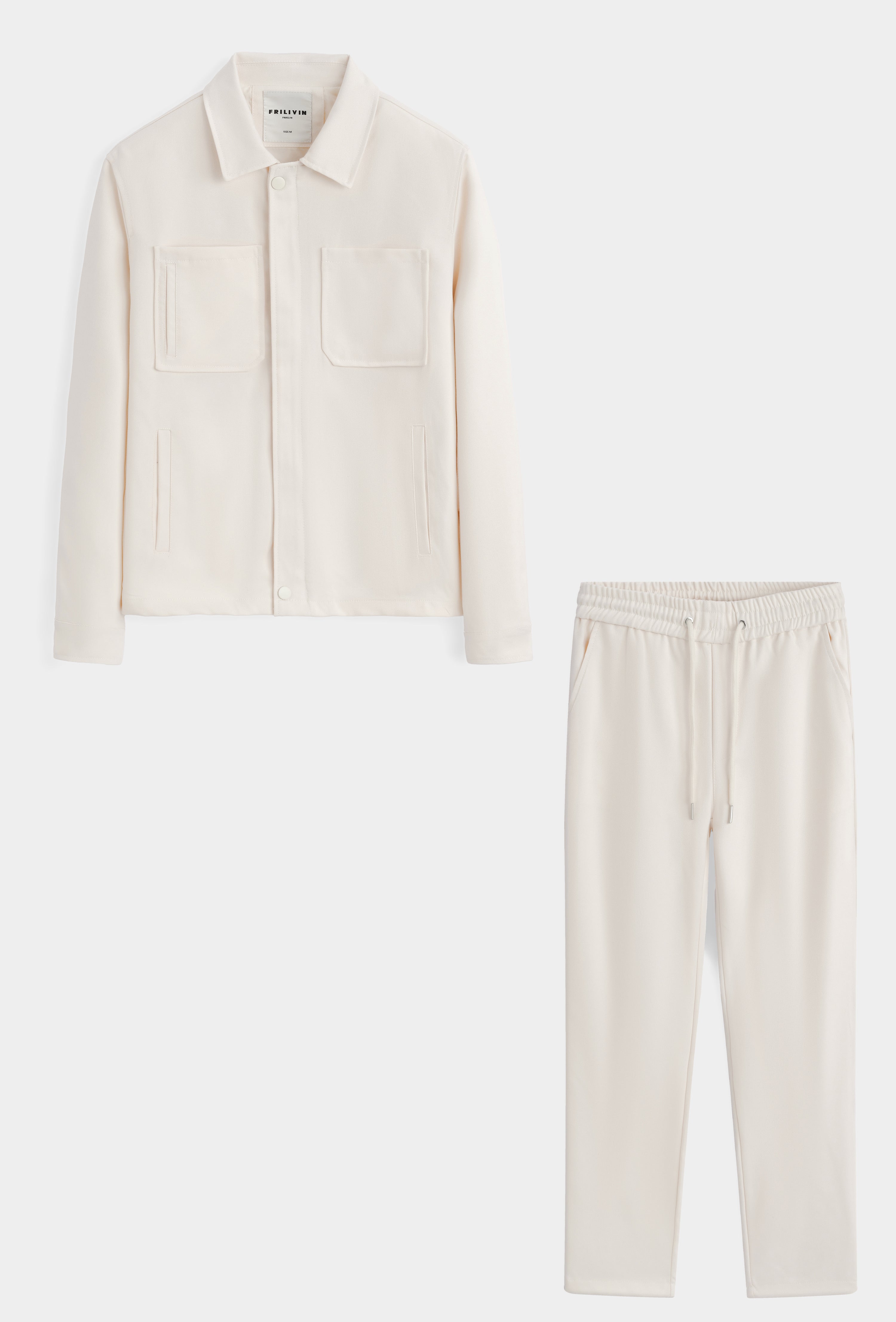 Ensemble printemps crème