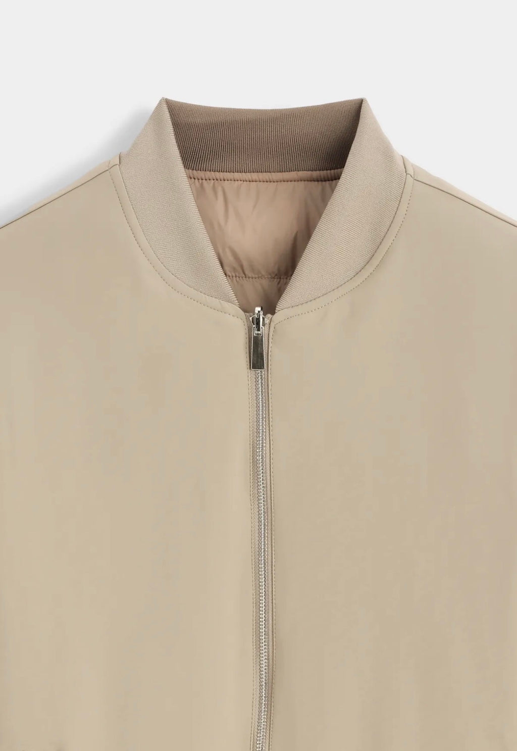 Veste réversible taupe