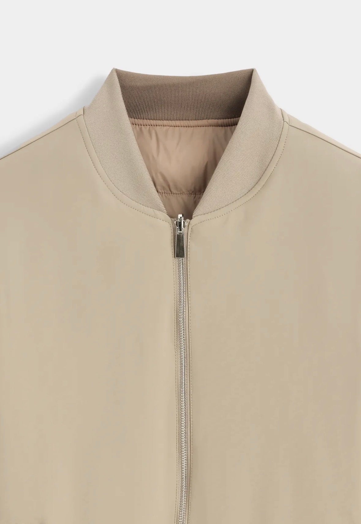 Veste réversible taupe