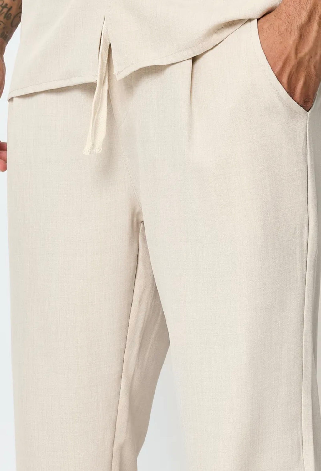 Ensemble été beige
