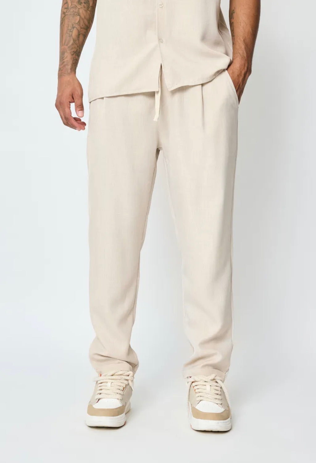 Ensemble été beige
