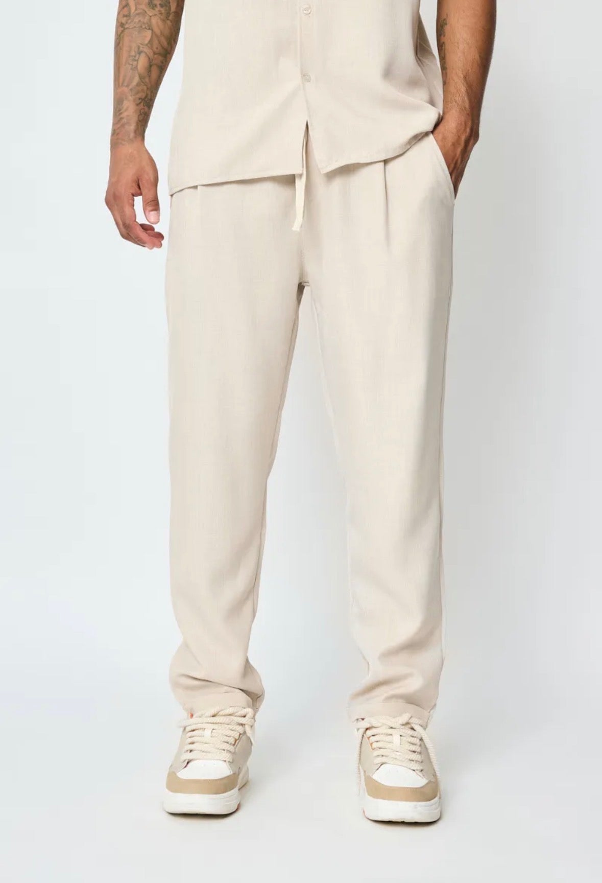 Ensemble été beige