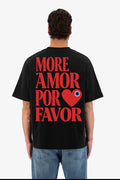 T-shirt MORE AMOR black