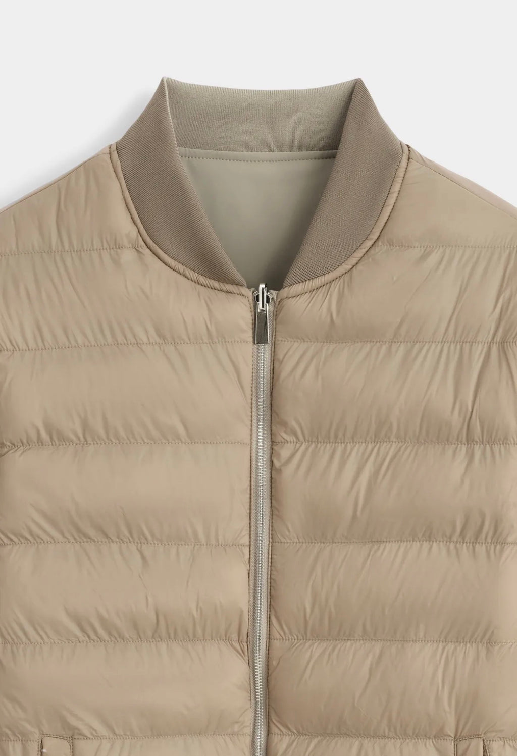 Veste réversible taupe
