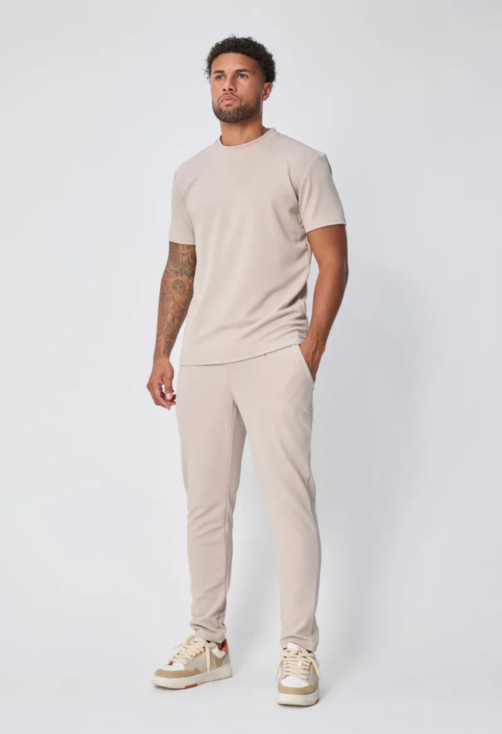 Ensemble été beige