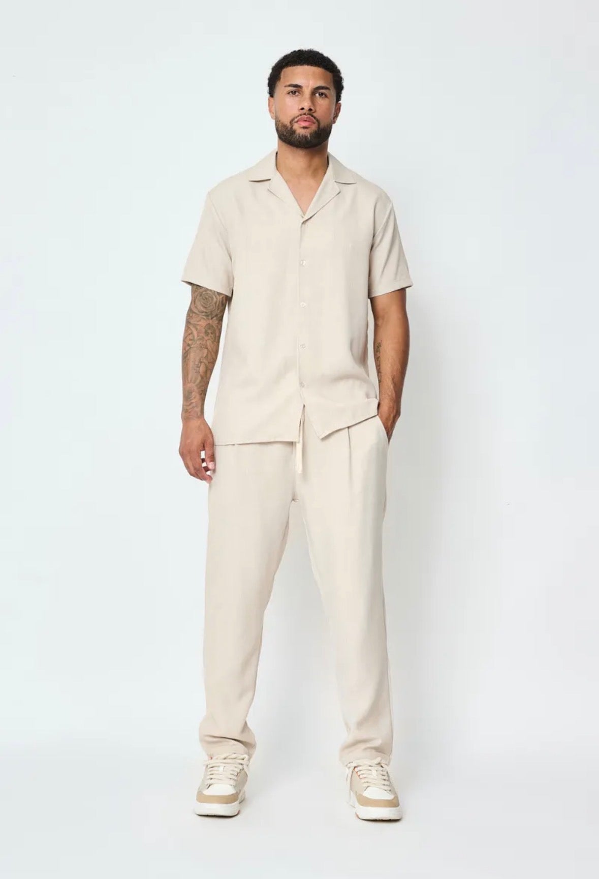 Ensemble été beige