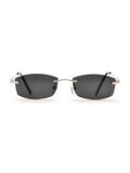 Lunette noir argenté