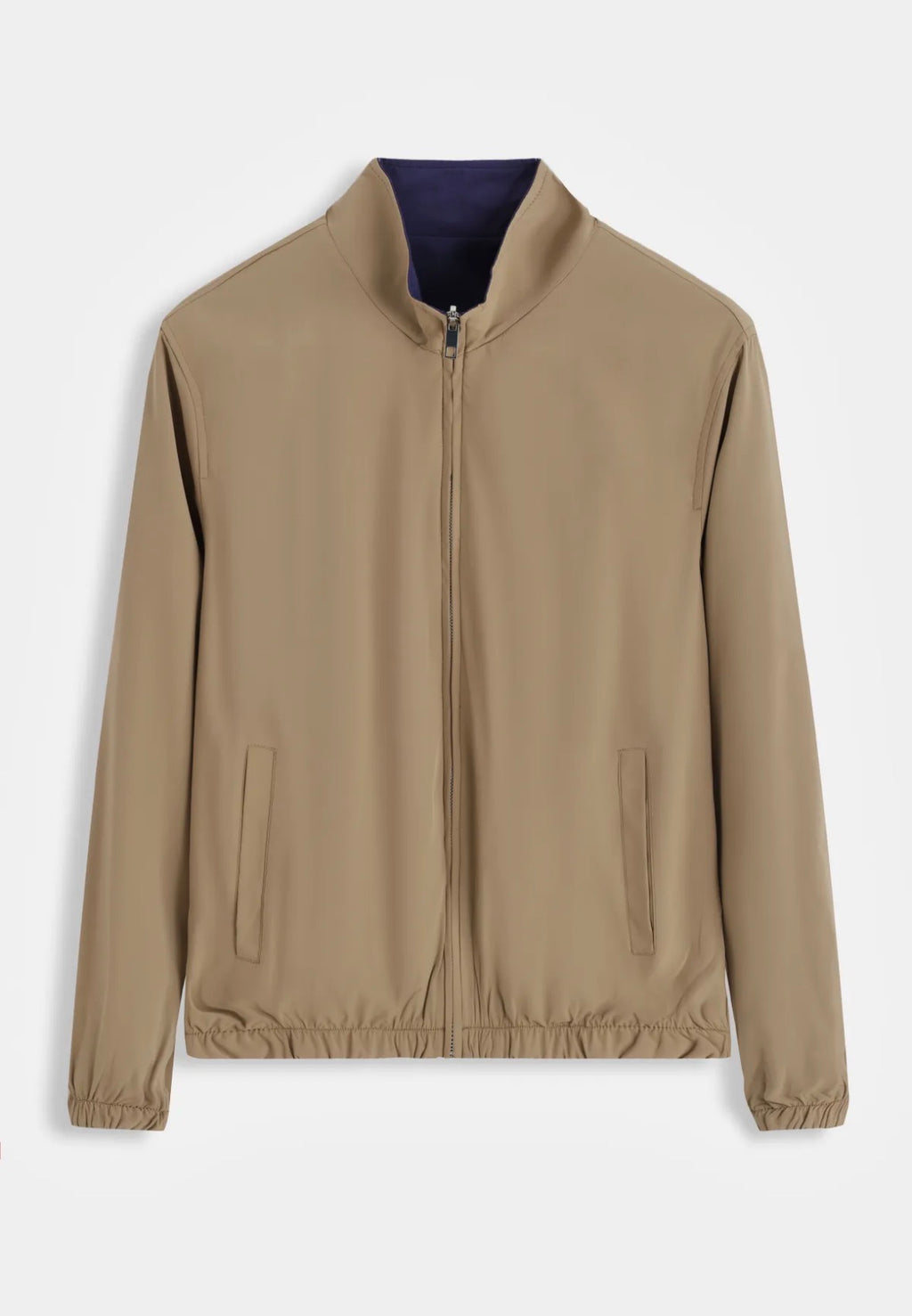 Veste réversible navy/taupe