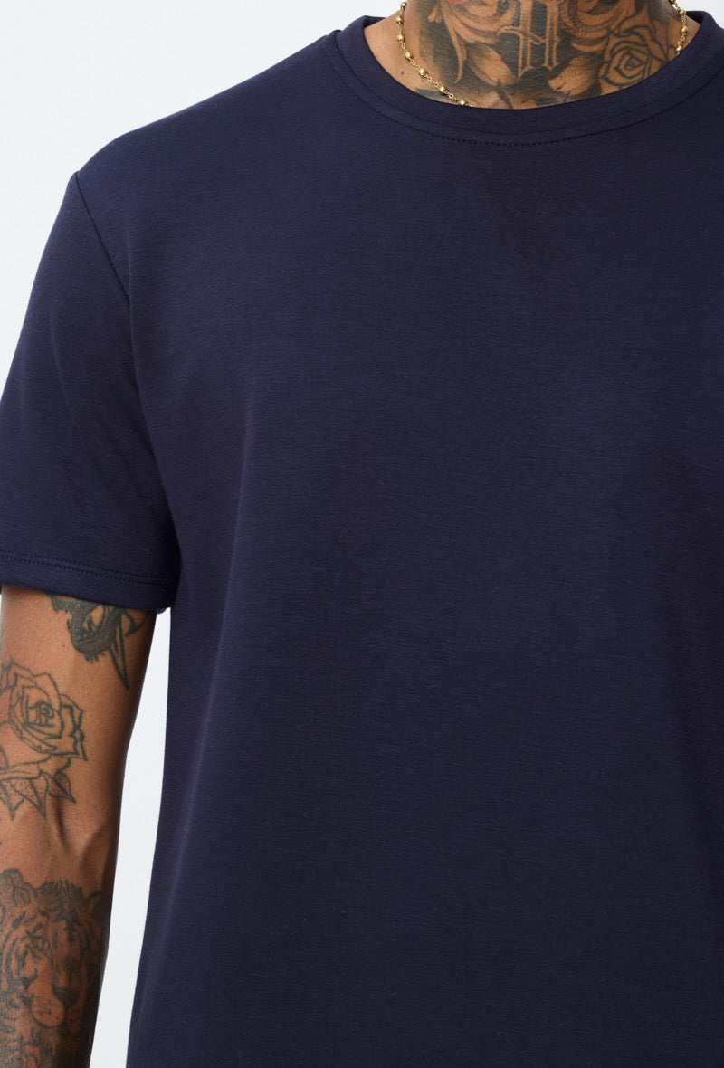 Ensemble navy (short+t-shirt)