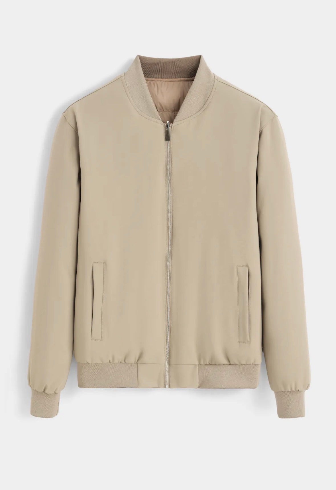 Veste réversible taupe