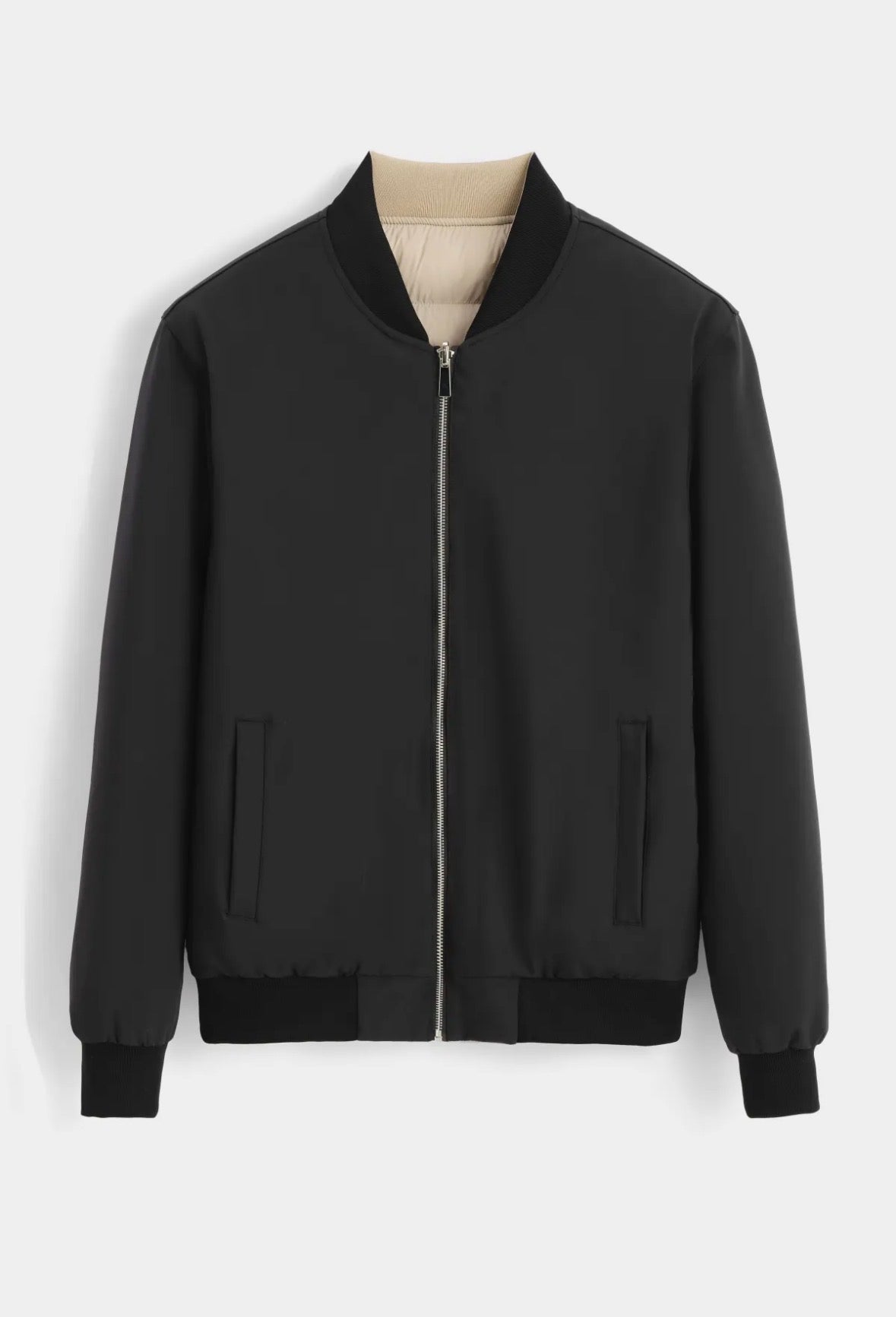 Veste réversible noir