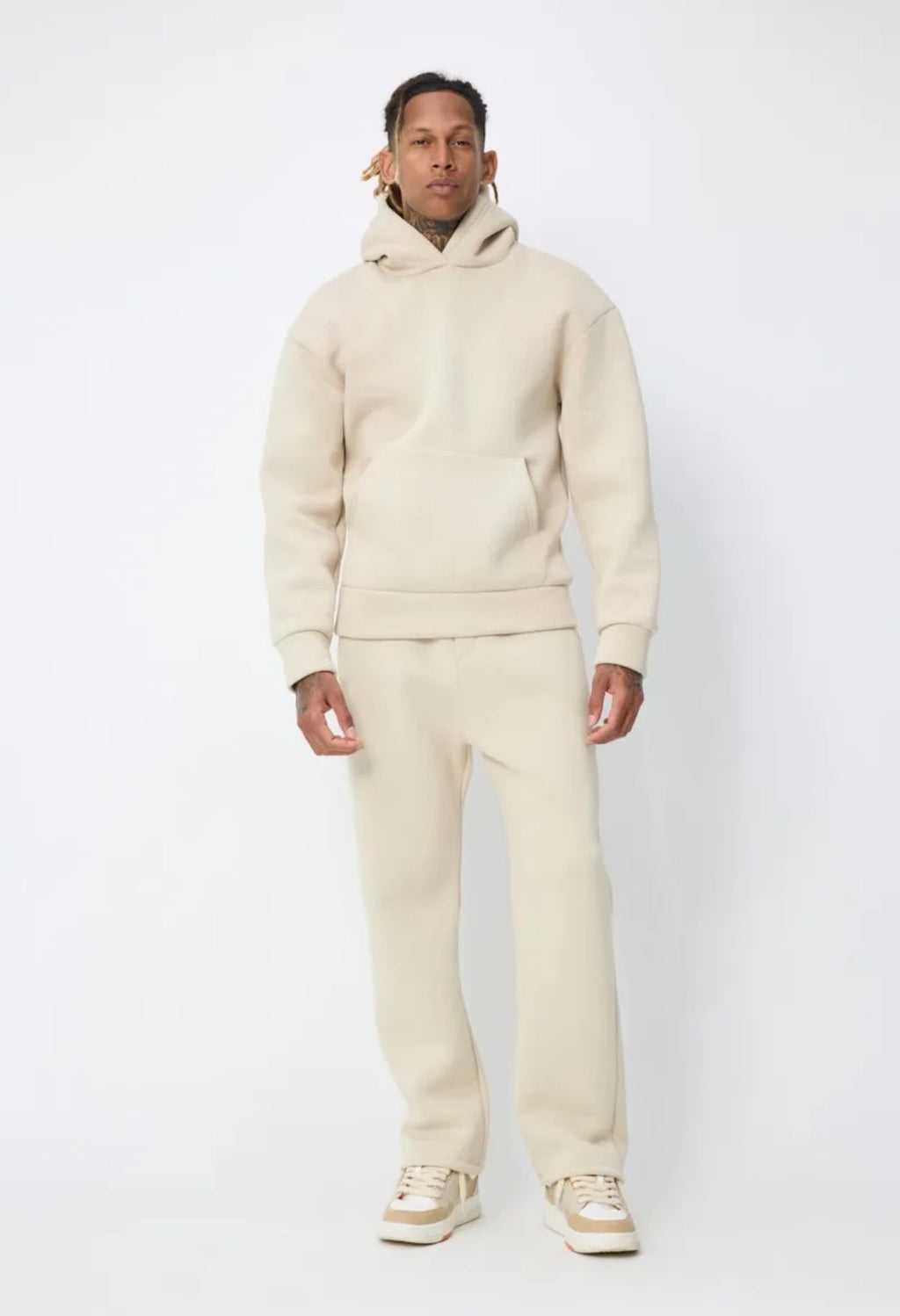 Ensemble oversize beige