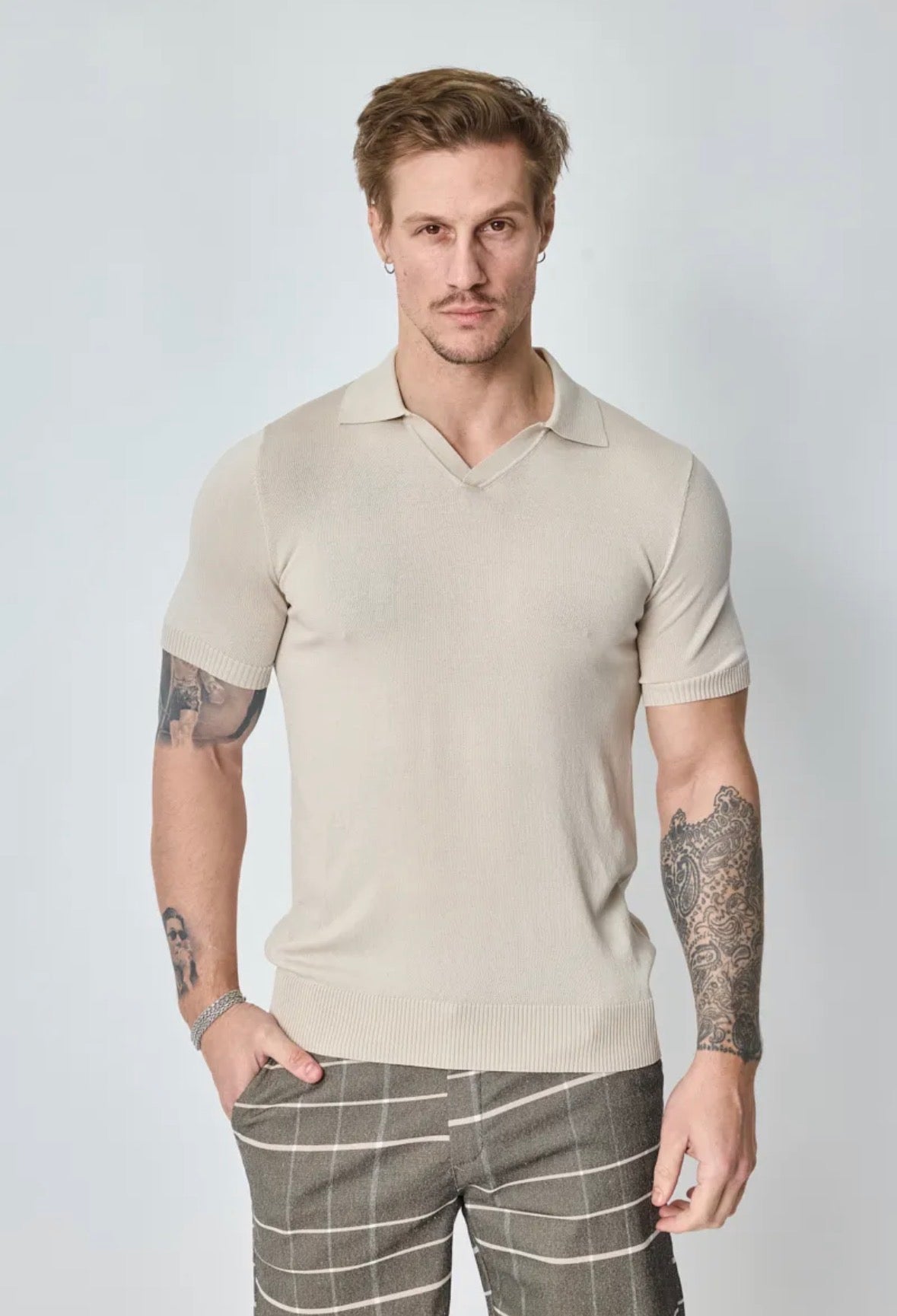 Polo beige