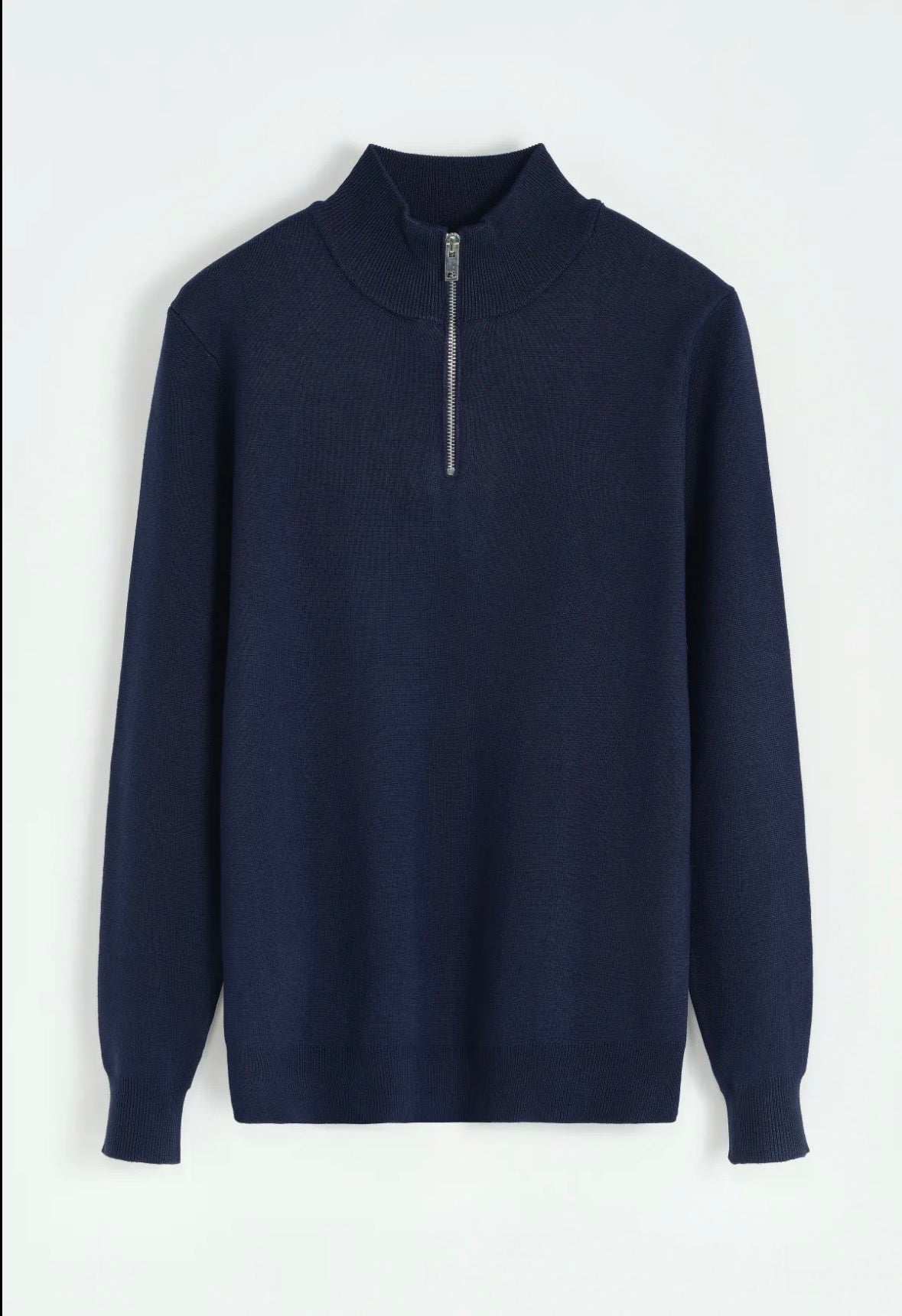 Pull camionneur bleu marine