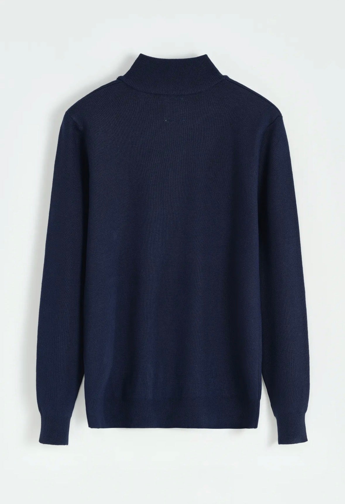 Pull camionneur bleu marine