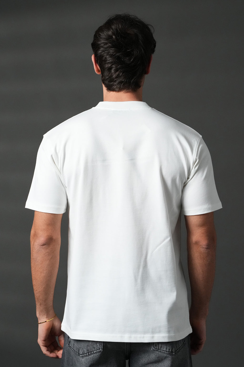 T-shirt Saint Louis blanc